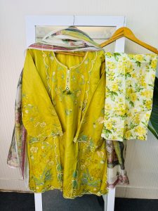 Pakistani  inspired three piece set LNL251232