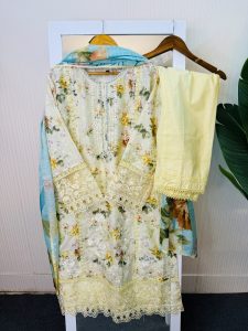 Pakistani  inspired three piece set LNL 251231