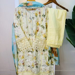 Pakistani inspired three piece set LNL 251231