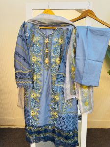 Pakistani Inspired three piece set – LNL251207